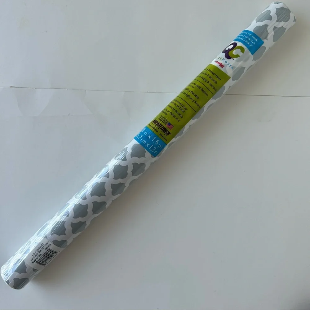 3/$20 NWT Con-Tact Quick Cover Moroccan Self-Adhesive Shelf Liners